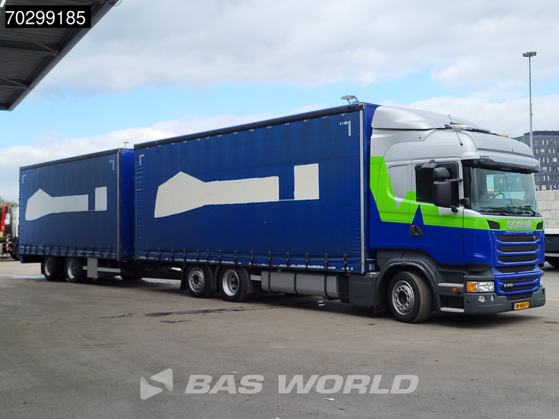 Scania R410 R 6X2 NL-Truck Standairco Lift+Steering-Axle Automatic Euro 6 - Curtainsider truck: picture 3 Scania R410 R 6X2 NL-Truck Standairco Lift+Steering-Axle Automatic Euro 6 - Curtainsider truck: picture 3