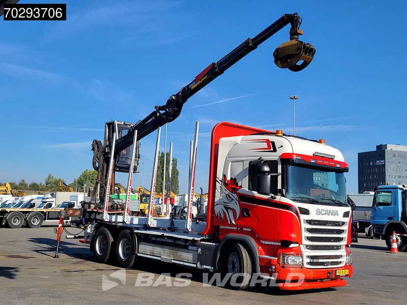 Scania R450 R 6X4 NL-Truck Kesla 2110T Crane Kran Holztransport Manual ACC Xenon Euro 6 - Log truck, Crane truck: picture 3 Scania R450 R 6X4 NL-Truck Kesla 2110T Crane Kran Holztransport Manual ACC Xenon Euro 6 - Log truck, Crane truck: picture 3