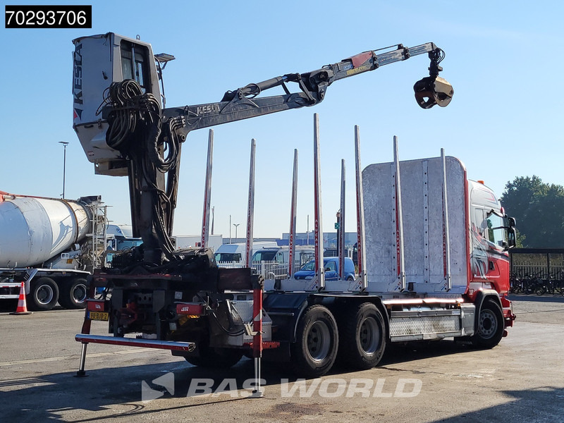 Scania R450 R 6X4 NL-Truck Kesla 2110T Crane Kran Holztransport Manual ACC Xenon Euro 6 - Log truck, Crane truck: picture 5 Scania R450 R 6X4 NL-Truck Kesla 2110T Crane Kran Holztransport Manual ACC Xenon Euro 6 - Log truck, Crane truck: picture 5