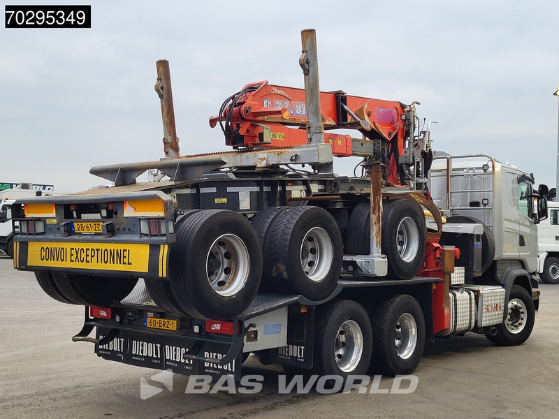 Scania R580 R 6X4 NL-Truck Diebolt D28.81 Kran Crane Holztransport + Dolly Retarder Euro 6 - Log truck, Crane truck: picture 5 Scania R580 R 6X4 NL-Truck Diebolt D28.81 Kran Crane Holztransport + Dolly Retarder Euro 6 - Log truck, Crane truck: picture 5