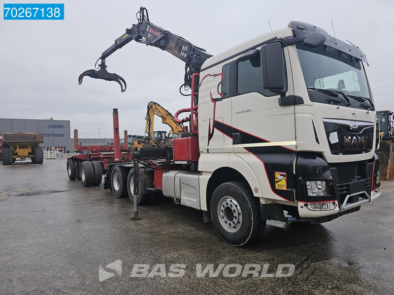 MAN TGX 26.580 6X4 Jonsered 2490 HolzKran Retarder Hiab Crane Big-Axle XL - Tractor unit: picture 3 MAN TGX 26.580 6X4 Jonsered 2490 HolzKran Retarder Hiab Crane Big-Axle XL - Tractor unit: picture 3