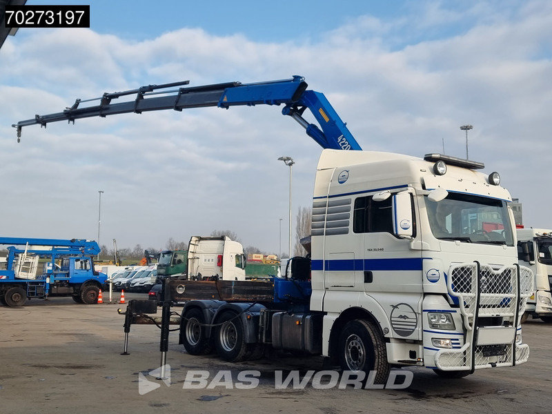 MAN TGX 33.540 TGX 6X4 XLX Retarder PTO HMF 4220 Kran Euro 5 - Tractor unit: picture 3 MAN TGX 33.540 TGX 6X4 XLX Retarder PTO HMF 4220 Kran Euro 5 - Tractor unit: picture 3