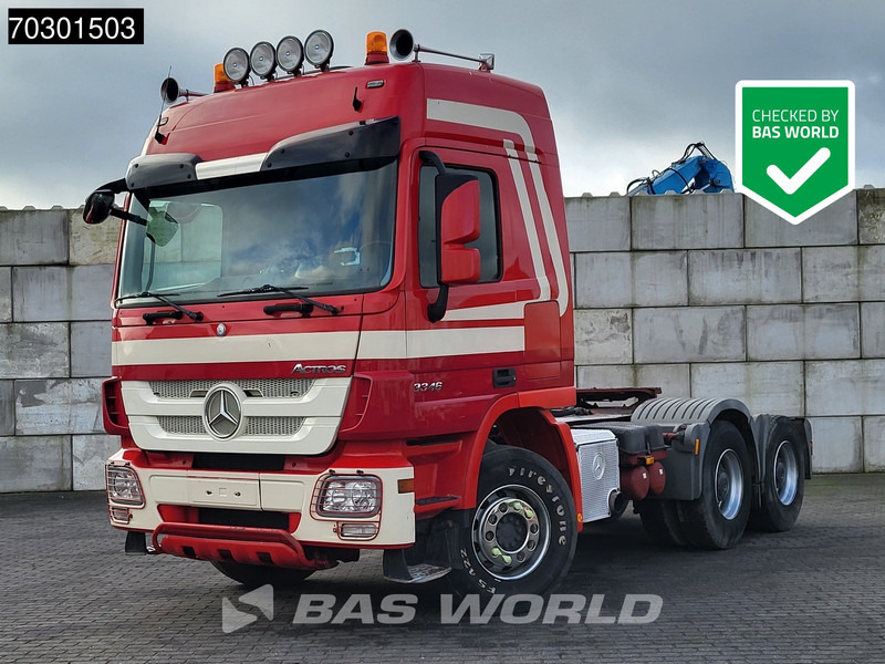 Mercedes-Benz Actros 3346 6X4 MP3! Full-Steel Big-Axle Hydraulik - Tractor unit: picture 1 Mercedes-Benz Actros 3346 6X4 MP3! Full-Steel Big-Axle Hydraulik - Tractor unit: picture 1