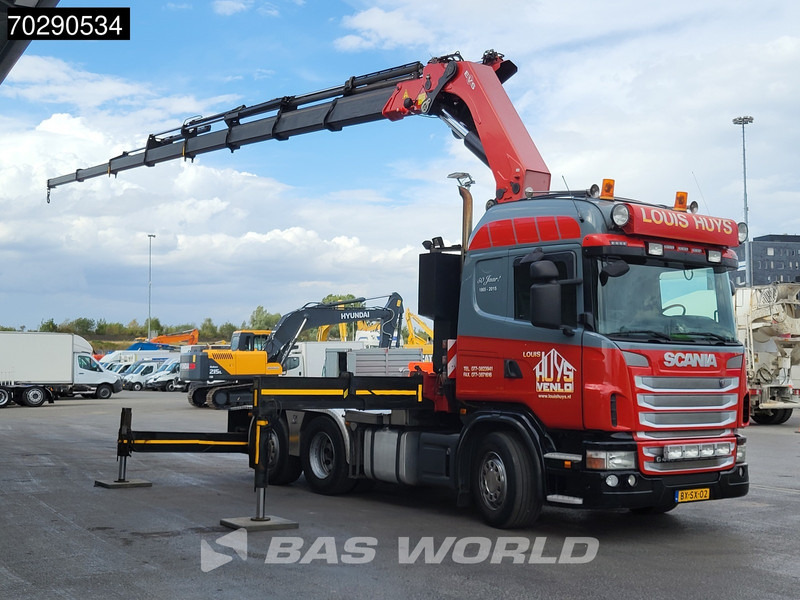 Scania G440 6X2 NL Crane Truck HMF 6020 K8 Kran Winch Retarder Lift-Steering Axle - Tractor unit: picture 3 Scania G440 6X2 NL Crane Truck HMF 6020 K8 Kran Winch Retarder Lift-Steering Axle - Tractor unit: picture 3