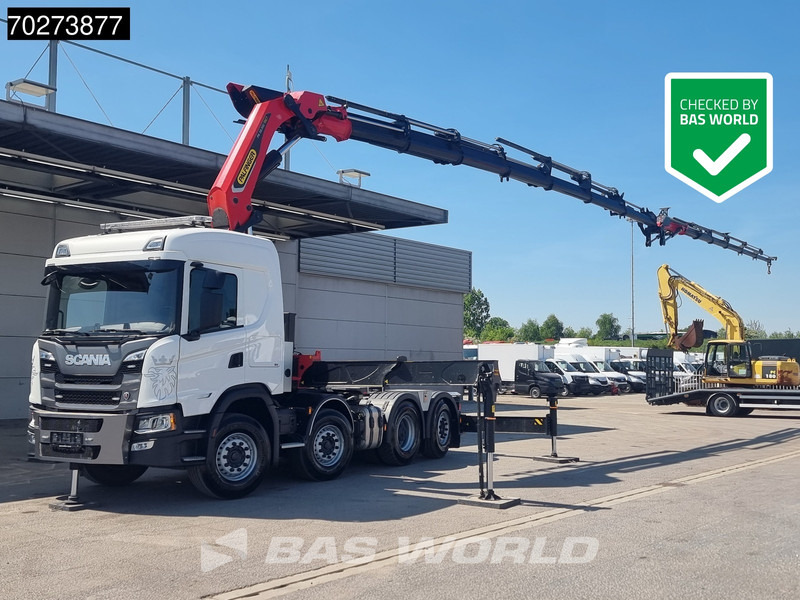 Scania G500 8X2 Retarder Liftachse Palfinger Kran PK 58.002 TEC F - Tractor unit: picture 1 Scania G500 8X2 Retarder Liftachse Palfinger Kran PK 58.002 TEC F - Tractor unit: picture 1