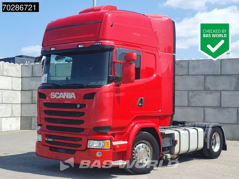 Scania R450 4X2 Retarder 2xTanks ACC Standklima Euro 6 - Tractor unit: picture 1 Scania R450 4X2 Retarder 2xTanks ACC Standklima Euro 6 - Tractor unit: picture 1