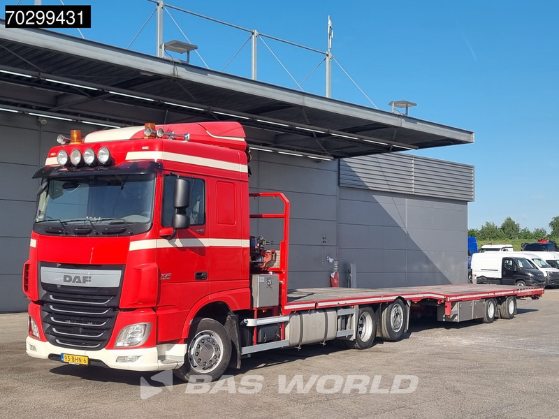 DAF XF 440 6X2 NL-combi Transporter HMF 900-K2 Kran Winch Lift-Lenkachse Euro 6 - Truck, Crane truck: picture 5 DAF XF 440 6X2 NL-combi Transporter HMF 900-K2 Kran Winch Lift-Lenkachse Euro 6 - Truck, Crane truck: picture 5