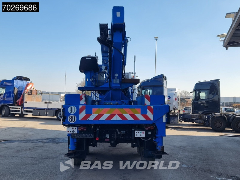 Crane truck Unimog U2450L 6X6 Unimog Engin EGI TP 226 hubarbeitsbühne Manual Euro 2: picture 5