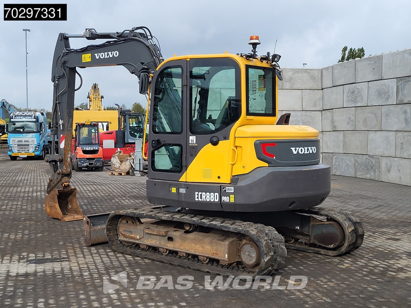 Volvo ECR88 D A/C - 3 BUCKETS - Mini excavator: picture 5 Volvo ECR88 D A/C - 3 BUCKETS - Mini excavator: picture 5