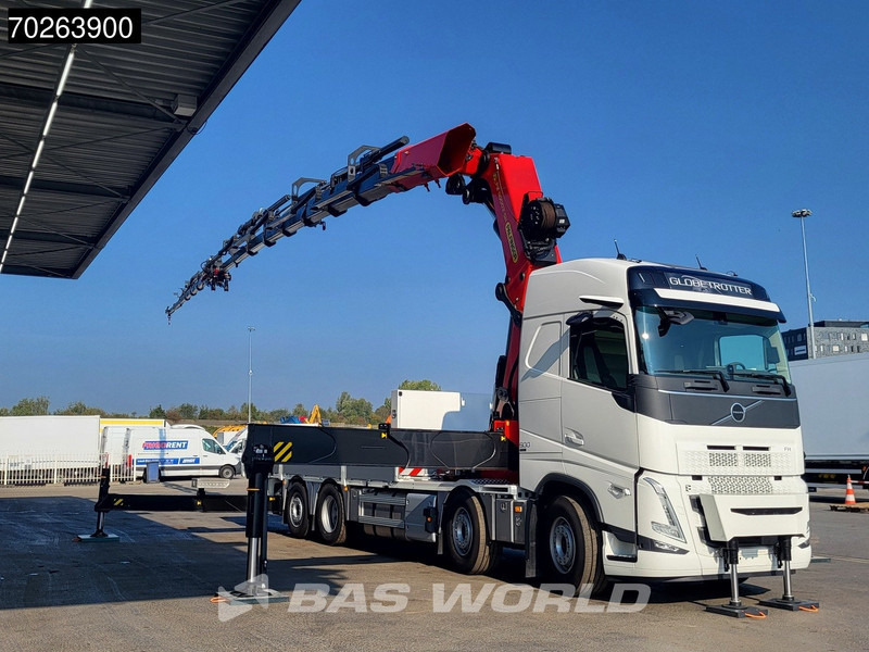 Volvo FH 500 8X2 Palfinger PK110002 SH Crane + Fly-Jib Winch VEB+ Euro 6 - Dropside/ Flatbed truck, Crane truck: picture 3 Volvo FH 500 8X2 Palfinger PK110002 SH Crane + Fly-Jib Winch VEB+ Euro 6 - Dropside/ Flatbed truck, Crane truck: picture 3