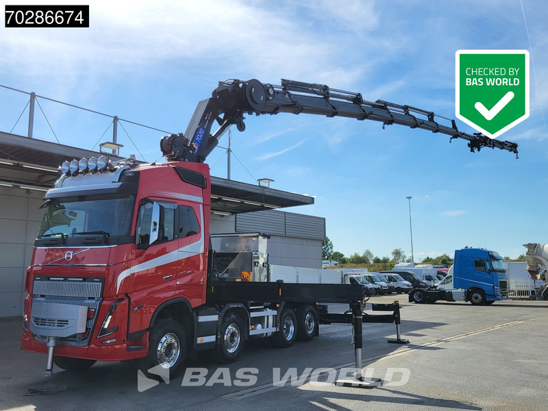Volvo FH16 650 FH16 8X2 HMF 7020K-RCS Crane + Fly-Jib Lift+Steering-Axle Navi LED ACC Euro 6 - Dropside/ Flatbed truck, Crane truck: picture 5 Volvo FH16 650 FH16 8X2 HMF 7020K-RCS Crane + Fly-Jib Lift+Steering-Axle Navi LED ACC Euro 6 - Dropside/ Flatbed truck, Crane truck: picture 5