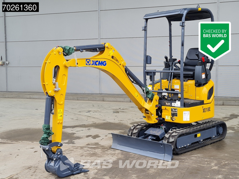 XCMG XE18 E FACTORY WARRANTY - KUBOTA ENGINE - Mini excavator: picture 1 XCMG XE18 E FACTORY WARRANTY - KUBOTA ENGINE - Mini excavator: picture 1