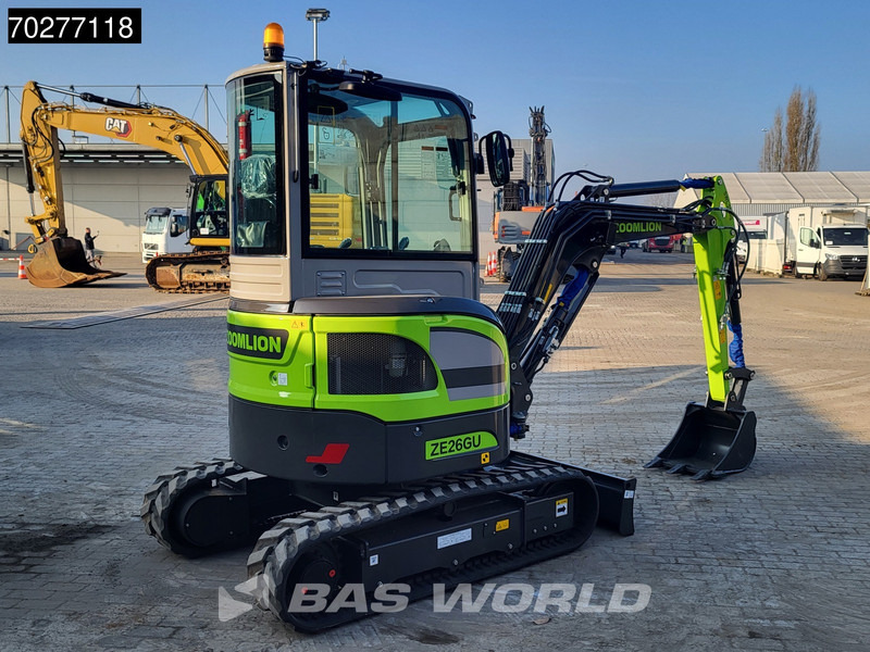 Zoomlion ZE26 GU A/C - CE CERTIFIED - Mini excavator: picture 3 Zoomlion ZE26 GU A/C - CE CERTIFIED - Mini excavator: picture 3