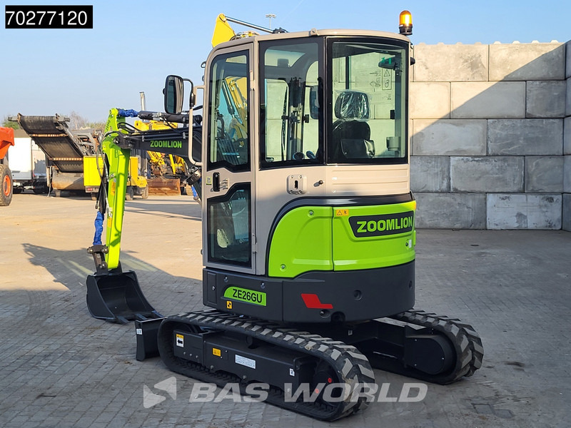 Zoomlion ZE26 GU A/C - CE CERTIFIED - Mini excavator: picture 5 Zoomlion ZE26 GU A/C - CE CERTIFIED - Mini excavator: picture 5