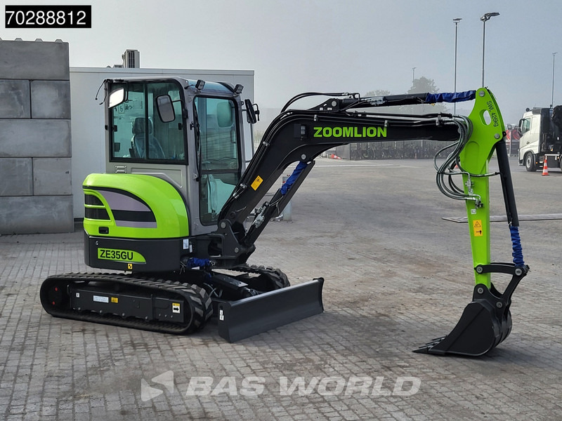New Mini excavator Zoomlion ZE35 GU A/C - CE CERTIFIED: picture 7