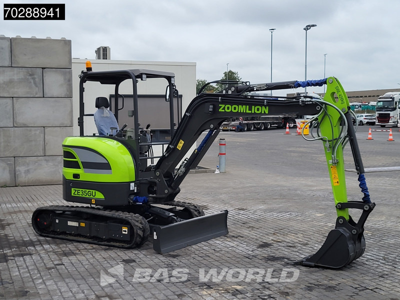 New Mini excavator Zoomlion ZE35 GU FACTORY WARRANTY – CE CERTIFIED: picture 7