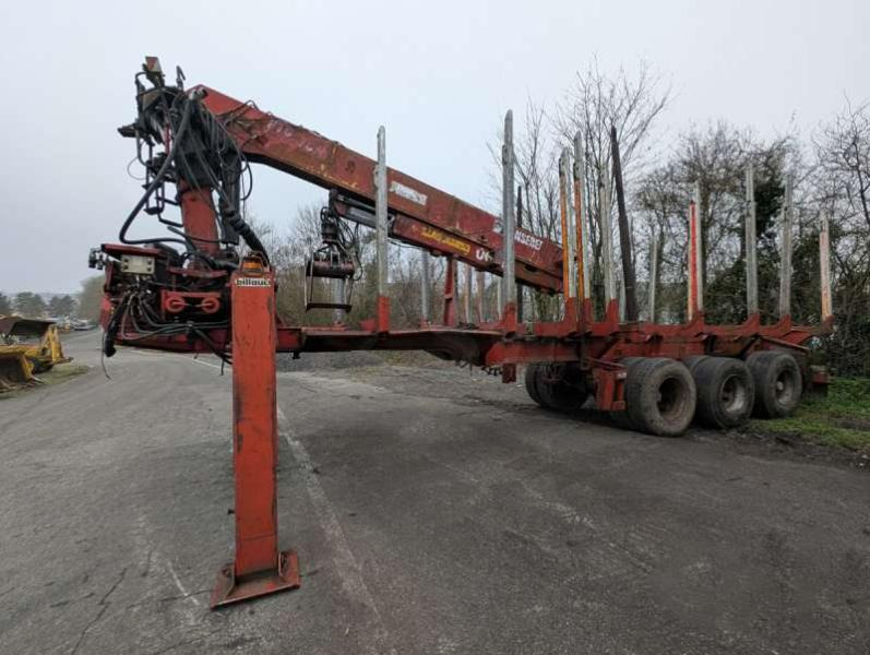 Billaud GRUMIERE 3 ESSIEUX - Log semi-trailer: picture 1 Billaud GRUMIERE 3 ESSIEUX - Log semi-trailer: picture 1