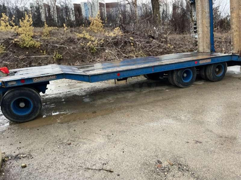 Goldhofer TUE 3-24 80 3 ESSIEUX - Low loader semi-trailer: picture 2 Goldhofer TUE 3-24 80 3 ESSIEUX - Low loader semi-trailer: picture 2