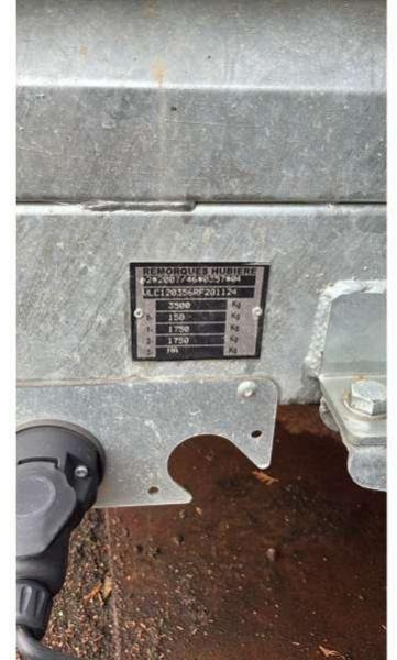 Car trailer HUBIERE 2 ESSIEUX: picture 10 Car trailer HUBIERE 2 ESSIEUX: picture 10