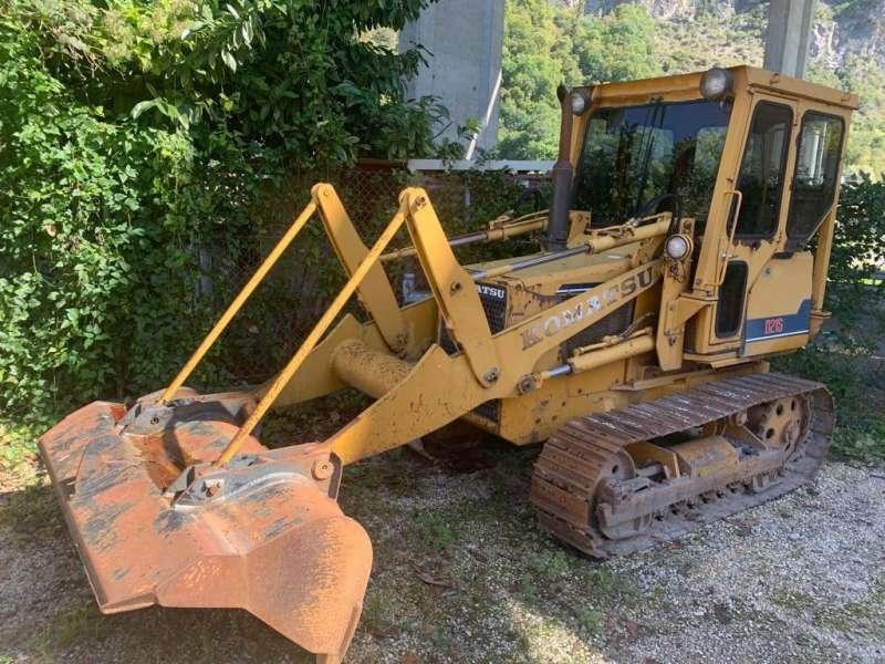 Komatsu D21S-6 - POUR PIECES - Crawler loader: picture 1 Komatsu D21S-6 - POUR PIECES - Crawler loader: picture 1