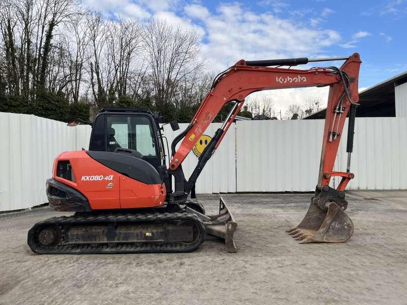 Crawler excavator Kubota KX080-4A: picture 7