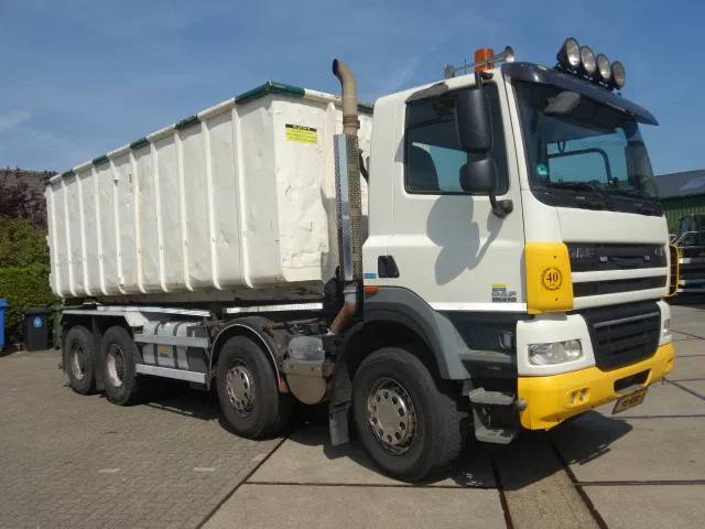 DAF CF 410 8X4 NCH CONTAINER SYSTEEM 32 TON 90 graden silo containers - Cable system truck: picture 4 DAF CF 410 8X4 NCH CONTAINER SYSTEEM 32 TON 90 graden silo containers - Cable system truck: picture 4
