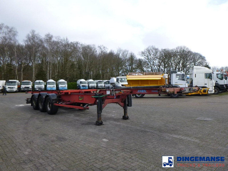 ASCA 3-axle container trailer - Container transporter/ Swap body semi-trailer: picture 2 ASCA 3-axle container trailer - Container transporter/ Swap body semi-trailer: picture 2