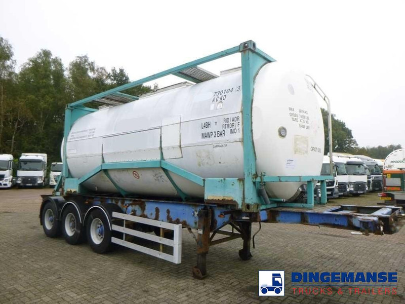 BSLT Chemical tank container inox L4BH / 20 ft / 30 m3 / IMO 1 - Storage tank: picture 2 BSLT Chemical tank container inox L4BH / 20 ft / 30 m3 / IMO 1 - Storage tank: picture 2