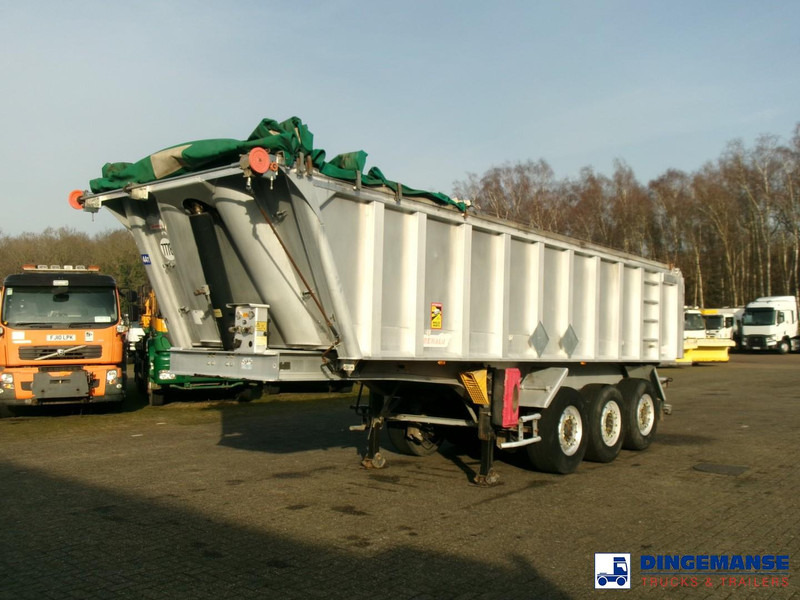 Benalu Tipper trailer alu 22 m3 + tarpaulin - Tipper semi-trailer: picture 1 Benalu Tipper trailer alu 22 m3 + tarpaulin - Tipper semi-trailer: picture 1