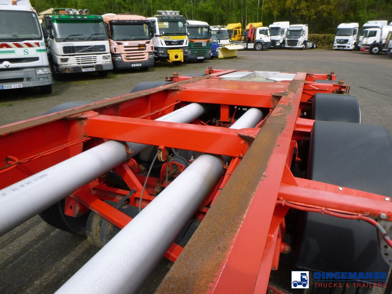 Container transporter/ Swap body semi-trailer Burg 3-axle container chassis 20-30 ft: picture 14