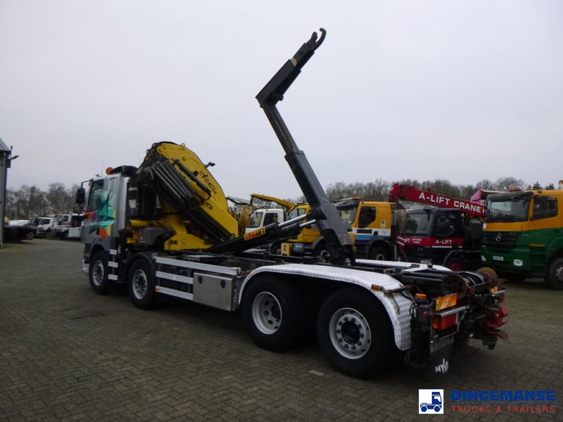 DAF CF 85.410 8x2 Hyva container hook + crane - Crane truck: picture 4 DAF CF 85.410 8x2 Hyva container hook + crane - Crane truck: picture 4