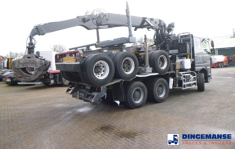 DAF XF 105.510 6x4 + Loglift F281S83 crane / timber truck + dolly - Crane truck: picture 4 DAF XF 105.510 6x4 + Loglift F281S83 crane / timber truck + dolly - Crane truck: picture 4
