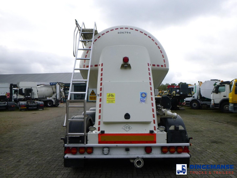 Feldbinder Powder tank alu 40 m3 + engine/compressor - Tank semi-trailer: picture 5 Feldbinder Powder tank alu 40 m3 + engine/compressor - Tank semi-trailer: picture 5