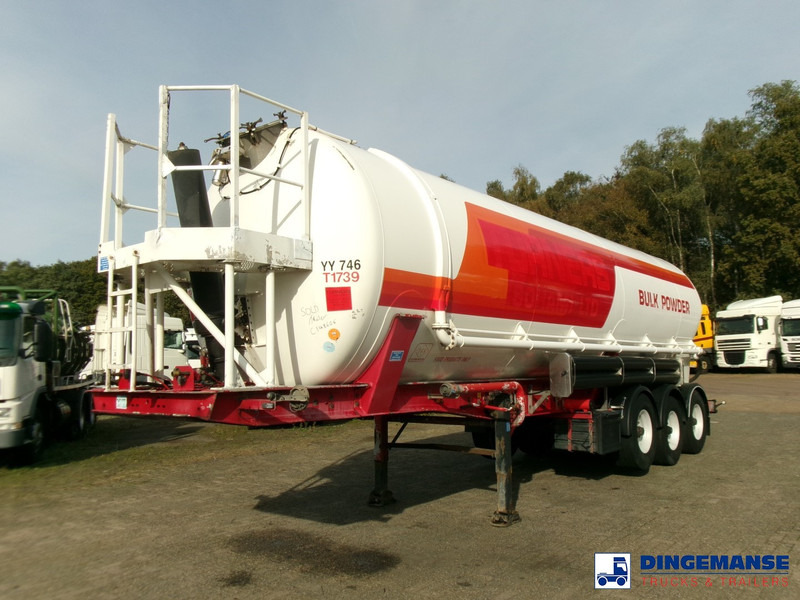 Feldbinder Powder tank alu 41 m3 (tipping) - Tank semi-trailer: picture 1 Feldbinder Powder tank alu 41 m3 (tipping) - Tank semi-trailer: picture 1