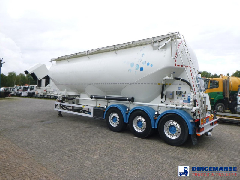 Feldbinder Powder tank alu 50 m3 + compressor - Tank semi-trailer: picture 3 Feldbinder Powder tank alu 50 m3 + compressor - Tank semi-trailer: picture 3