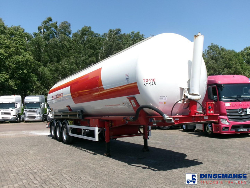 Feldbinder Powder tank alu 60 m3 (tipping) - Tank semi-trailer: picture 2 Feldbinder Powder tank alu 60 m3 (tipping) - Tank semi-trailer: picture 2
