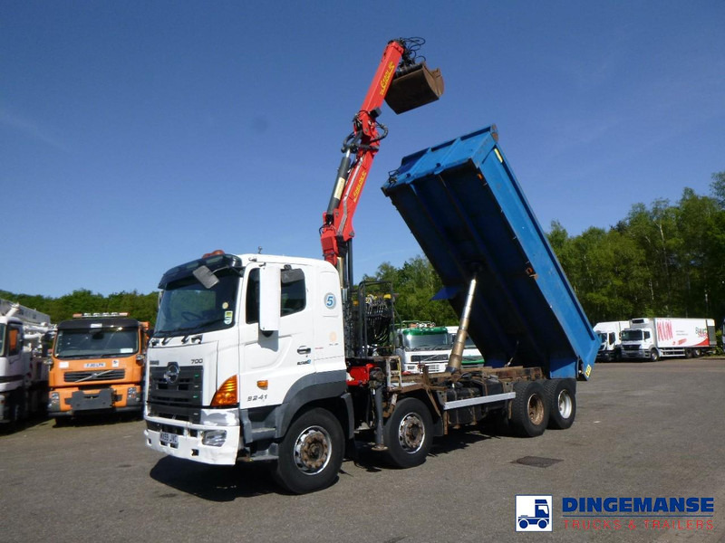 Hino FY1EUKA RHD + Palfinger E120L + grapple - Crane truck: picture 1 Hino FY1EUKA RHD + Palfinger E120L + grapple - Crane truck: picture 1