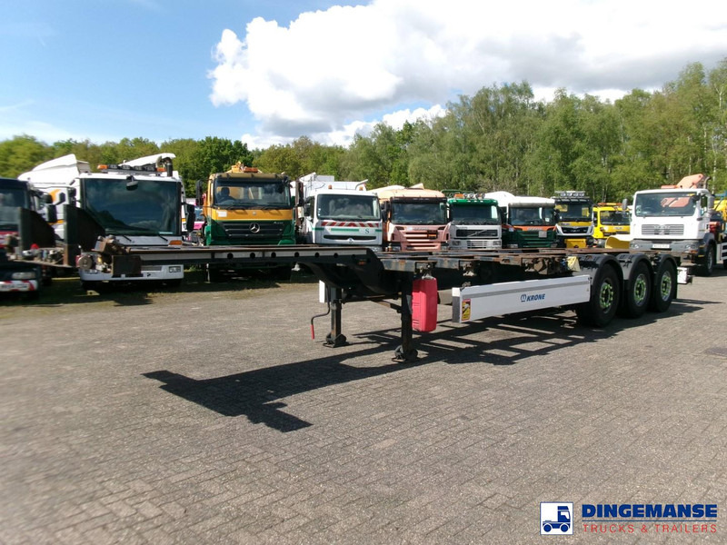 Krone 3-axle container trailer 20-30-40-45 ft DA08LNA - Container transporter/ Swap body semi-trailer: picture 1 Krone 3-axle container trailer 20-30-40-45 ft DA08LNA - Container transporter/ Swap body semi-trailer: picture 1