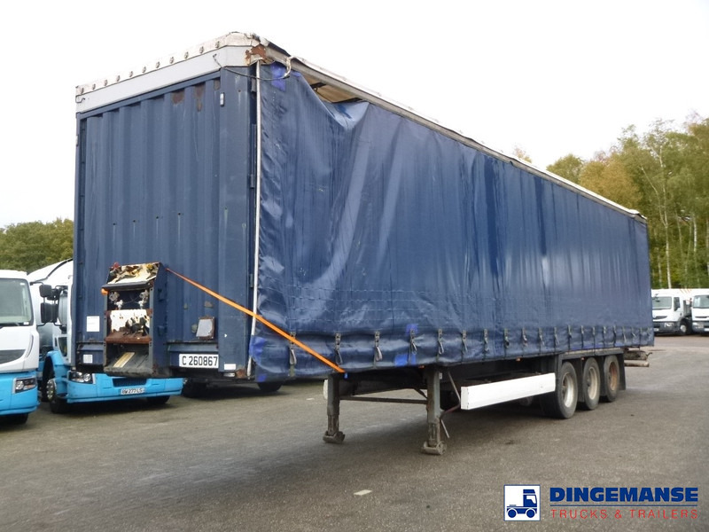 Krone Curtain side trailer double stock 97 m3 - Curtainsider semi-trailer: picture 1 Krone Curtain side trailer double stock 97 m3 - Curtainsider semi-trailer: picture 1