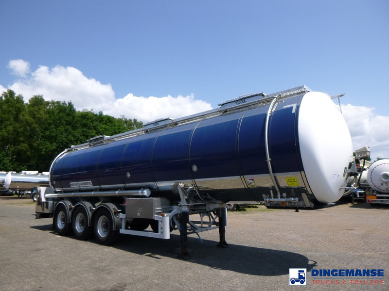 LAG Food tank inox 32 m3 / 3 comp + pump - Tank semi-trailer: picture 2 LAG Food tank inox 32 m3 / 3 comp + pump - Tank semi-trailer: picture 2