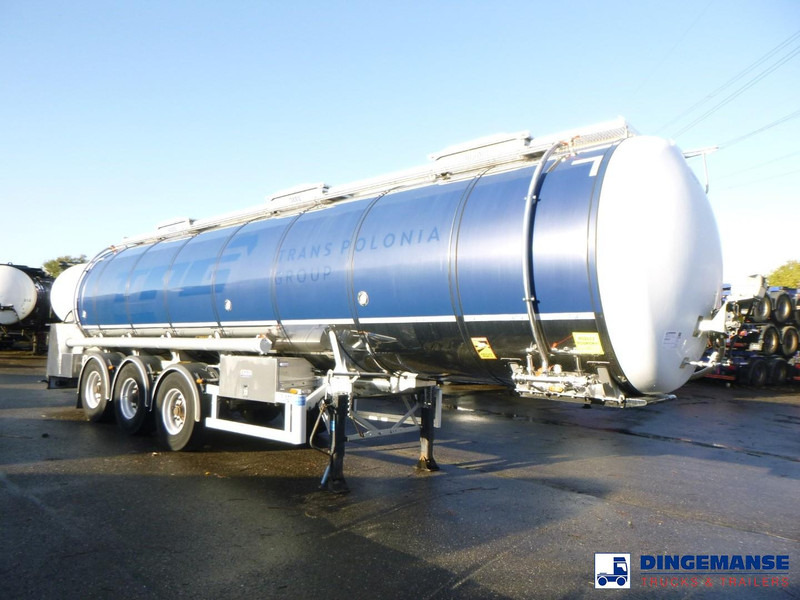 LAG Food tank inox 32 m3 / 3 comp + pump - Tank semi-trailer: picture 2 LAG Food tank inox 32 m3 / 3 comp + pump - Tank semi-trailer: picture 2