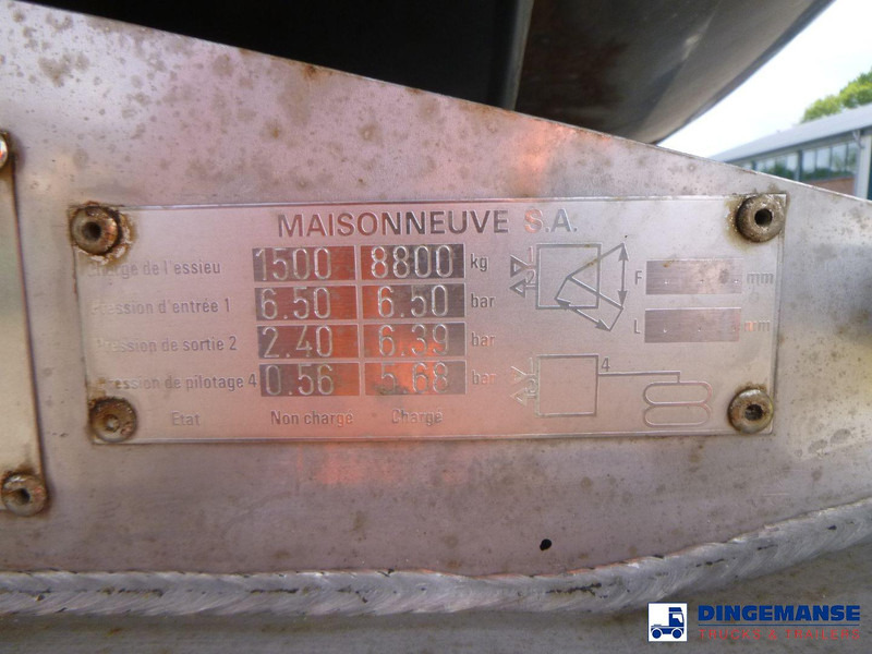 Tank semi-trailer MAISONNEUVE Bitumen tank inox 35 m3 / 1 comp: picture 19