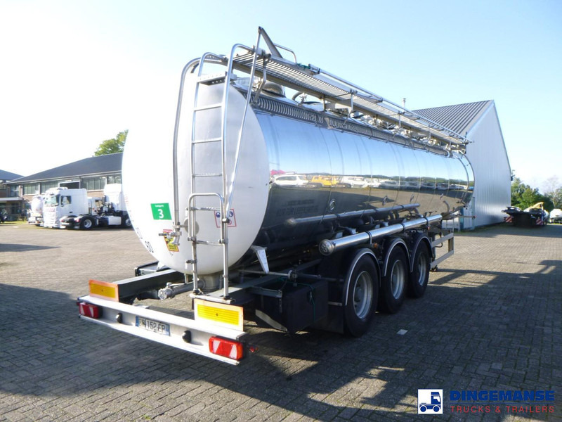 MAISONNEUVE Food tank inox 33 m3 / 5 comp - Tank semi-trailer: picture 4 MAISONNEUVE Food tank inox 33 m3 / 5 comp - Tank semi-trailer: picture 4