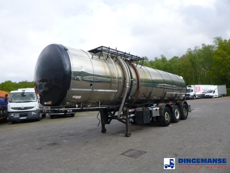 METALOVOUGA Bitumen tank inox 32 m3 / 1 comp + pump - Tank semi-trailer: picture 1 METALOVOUGA Bitumen tank inox 32 m3 / 1 comp + pump - Tank semi-trailer: picture 1