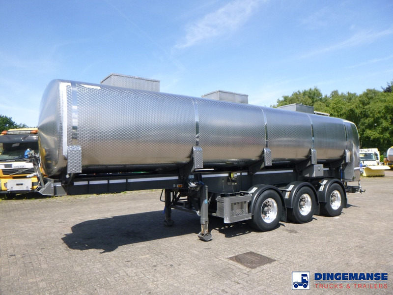 Mafa Food (milk) tank inox 29 m3 / 3 comp + pump - Tank trailer: picture 1 Mafa Food (milk) tank inox 29 m3 / 3 comp + pump - Tank trailer: picture 1
