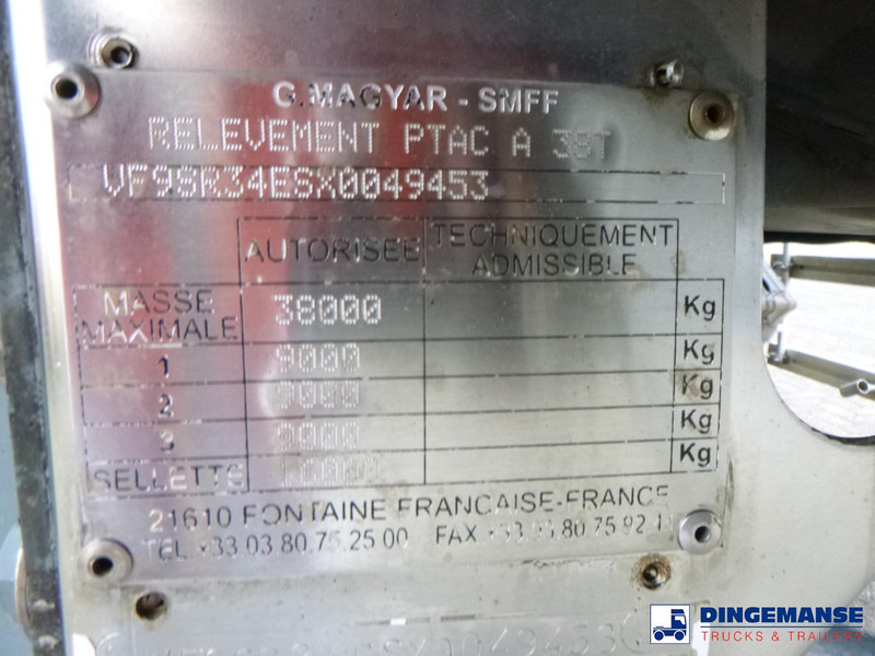 Magyar Bitumen tank inox 30 m3 / 1 comp leasing Magyar Bitumen tank inox 30 m3 / 1 comp: picture 19