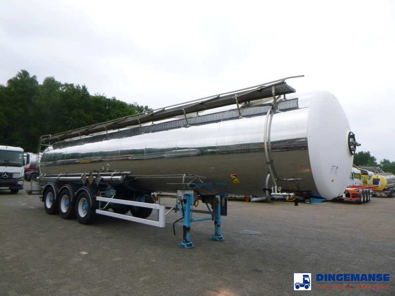 Magyar Chemical tank inox 33 m3 / 1 comp - Tank semi-trailer: picture 2 Magyar Chemical tank inox 33 m3 / 1 comp - Tank semi-trailer: picture 2