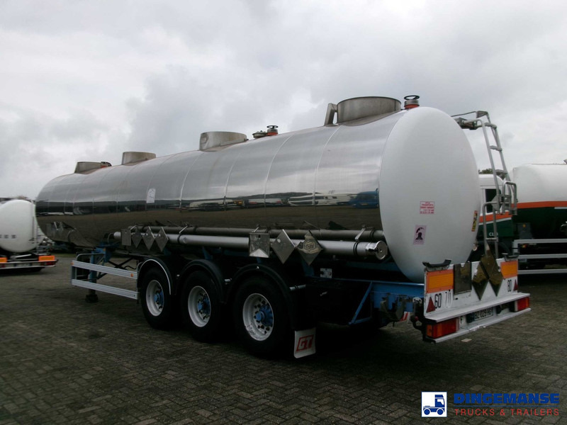 Magyar Chemical tank inox L4BH 33.5 m3 / 3 comp - Tank semi-trailer: picture 4 Magyar Chemical tank inox L4BH 33.5 m3 / 3 comp - Tank semi-trailer: picture 4