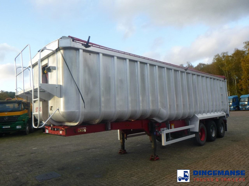 Montracon Tipper trailer alu 53.6 m3 + tarpaulin - Tipper semi-trailer: picture 1 Montracon Tipper trailer alu 53.6 m3 + tarpaulin - Tipper semi-trailer: picture 1
