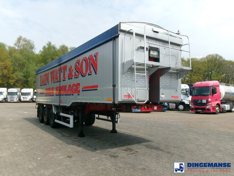 Montracon Tipper trailer alu 55 m3 + tarpaulin - Tipper van: picture 2 Montracon Tipper trailer alu 55 m3 + tarpaulin - Tipper van: picture 2
